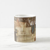 Sappho en Alcaeus door Sir Lawrence Alma Tadema Koffiemok (Center)