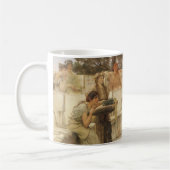 Sappho en Alcaeus door Sir Lawrence Alma Tadema Koffiemok (Links)