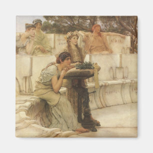 Sappho en Alcaeus door Sir Lawrence Alma Tadema Magneet