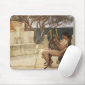 Sappho en Alcaeus door Sir Lawrence Alma Tadema Muismat (Met muis)