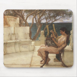 Sappho en Alcaeus door Sir Lawrence Alma Tadema Muismat