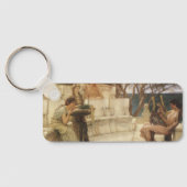 Sappho en Alcaeus door Sir Lawrence Alma Tadema Sleutelhanger (Achterkant)