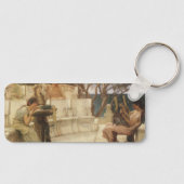 Sappho en Alcaeus door Sir Lawrence Alma Tadema Sleutelhanger (Voorkant)