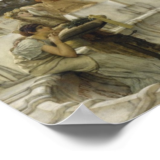 Sappho en Alcaeus Poster (Hoek)