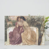 Sappho en Erinna in een Griekse tuin (Lesbische li Kaart (Staand voorkant)