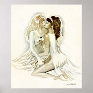 Sappho en haar geliefde poster