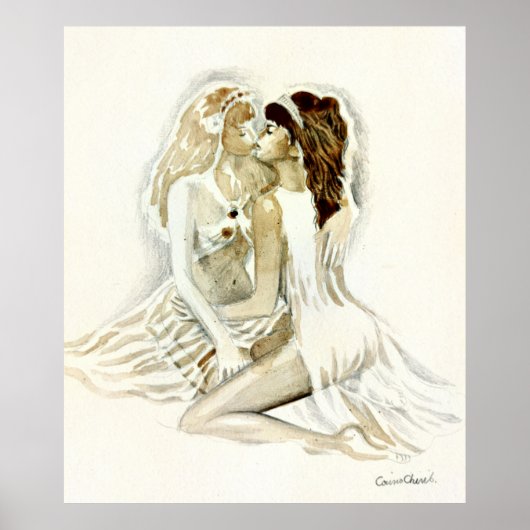 Sappho en haar geliefde poster (Voorkant)