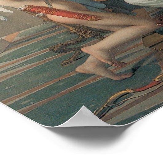 Sappho en Phaon, 1809 Poster (Hoek)