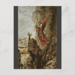 Sappho in Lefkada door Gustave Moreau Briefkaart