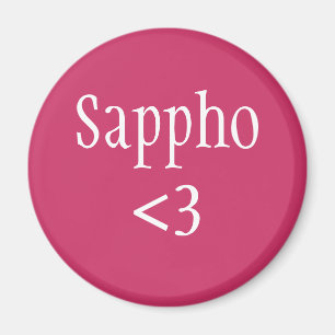 Sappho-liefde Magneet