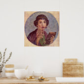 Sappho of Pompeii Poster (Keuken)
