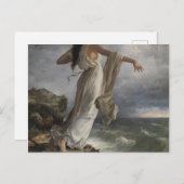 Sappho van Miquel Carbonell i Selva (1854-1896) Briefkaart (Voorkant / Achterkant)