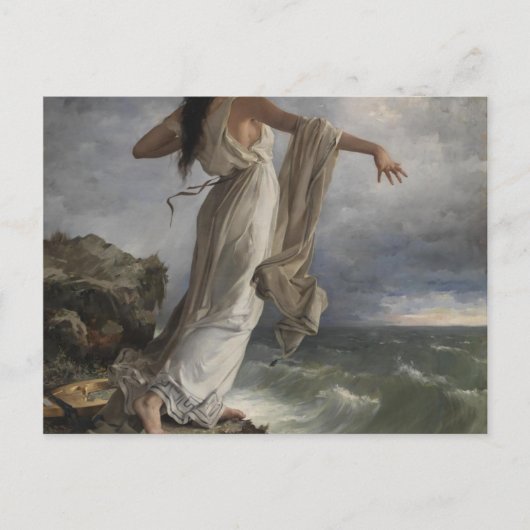 Sappho van Miquel Carbonell i Selva (1854-1896) Briefkaart (Voorkant)