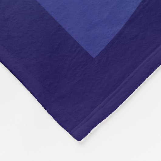 sappierlinten fleece deken (Hoek)