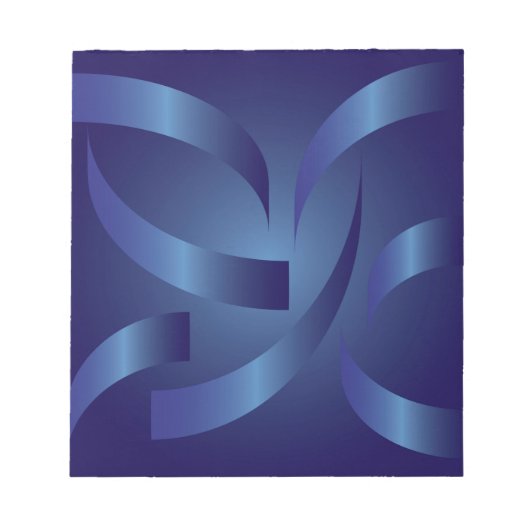 sappierlinten notitieblok (Voorkant)