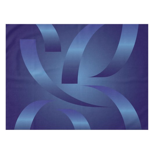 sappierlinten tafelkleed (Voorkant (Horizontaal))