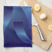 sappierlinten theedoek (Quarter Fold)