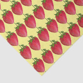 Sappig Aardbeienfruit kleurrijke aquarel Tissuepapier (Detail)