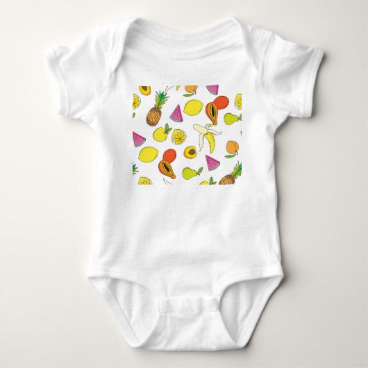 Sappig fruit, naadloos patroon. romper (Voorkant)