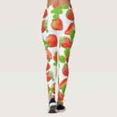 Sappig lichie patroon leggings (Achterkant)