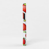 Sappig Rood Aardbeien Patroon Case-Mate iPhone Case (Achterkant/rechts)