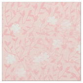 Sappig roze klein bloemmotief stof (Close Up)