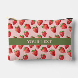 Sappig roze: spiraalvormig door aardbeienvelden etui