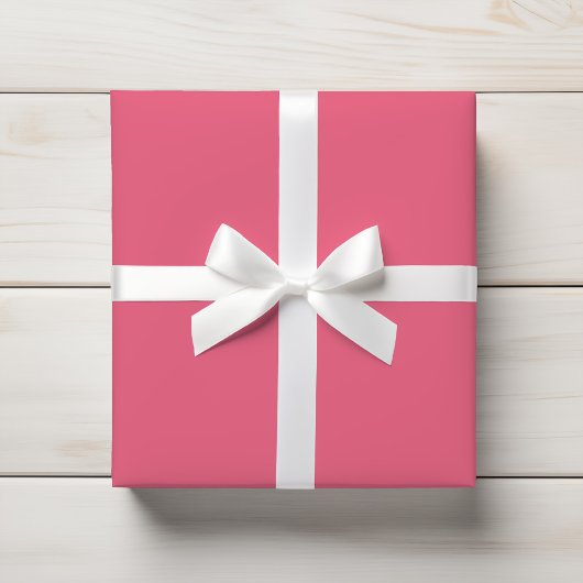 Sappig Roze Vibrant Rosy Solid Cadeaupapier