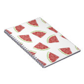 Sappig watermeloenpatroon notitieboek (Rechterzijde)
