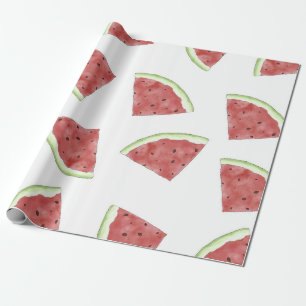 Sappig zomervrucht watermeloen patroon cadeaupapier