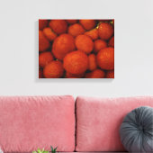 Sappige Aardbeien Canvasprint Canvas Afdruk (Insitu (Woonkamer))