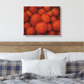 Sappige Aardbeien Canvasprint Canvas Afdruk (Insitu (Slaapkamer))