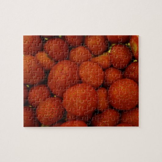 Sappige Aardbeien Puzzel (Horizontaal)