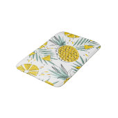 Sappige ananas: helder motief. badmat (Gekanteld)