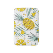Sappige ananas: helder motief. badmat (Voorkant Verticaal)