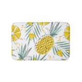 Sappige ananas: helder  motief. badmat (Voorkant)