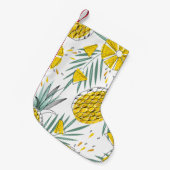 Sappige ananas: helder  motief. kleine kerstsok (Voorkant (Hangend))