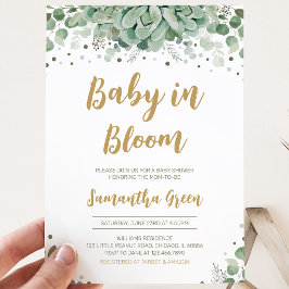 Sappige Baby Shower Kaart