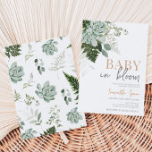 Sappige Baby Shower Kaart