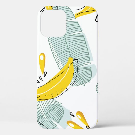 Sappige Bananen Helder Patroon Case-Mate iPhone Case (Achterkant)