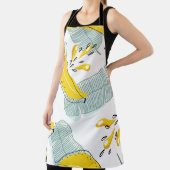 Sappige Bananen Helder Patroon Schort (Insitu)