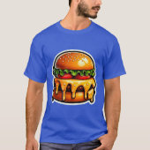 SAPPIGE CHEESEBURGER 10 T-SHIRT (Voorkant)