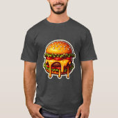 SAPPIGE CHEESEBURGER 6 T-SHIRT (Voorkant)