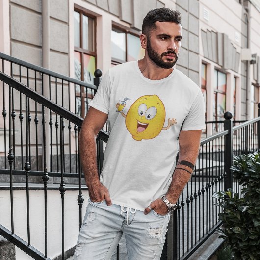 Sappige Citroen Drank T-shirt