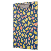 Sappige citroenen en sinaasappels klembord (Links)