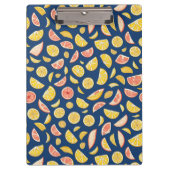 Sappige citroenen en sinaasappels klembord (Voorkant)