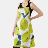 Sappige citroenen:  naadloos patroon. schort (Insitu)