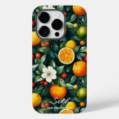Sappige citrus en bloemige frisheid met vet Sinaas Case-Mate iPhone Case (Achterkant)