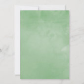 Sappige geometrische baby shower sip en zie kaart (Achterkant)