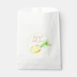 Sappige Gouden Ananas Bedankzakje